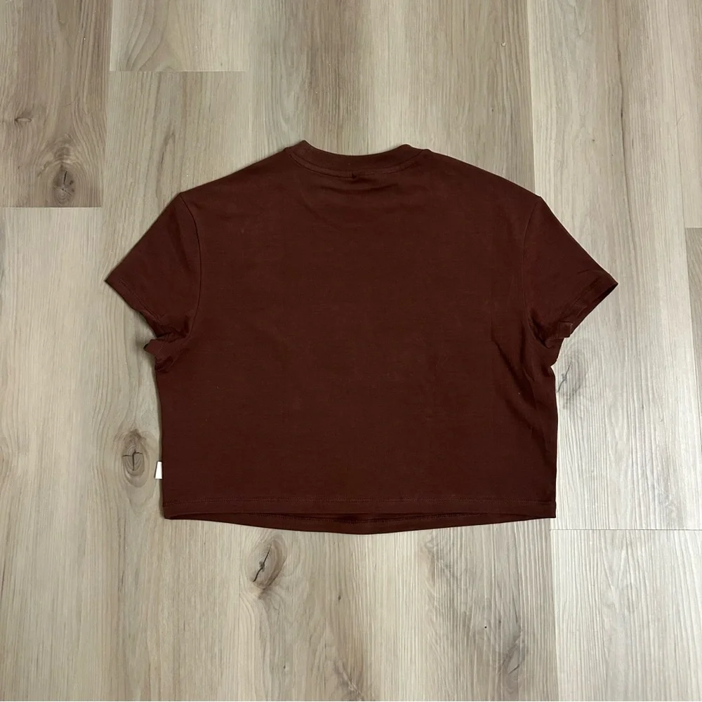 Oner Active Soft Motion Straight Leg + Cotton Tee Brown Set - Picture 10 of 10